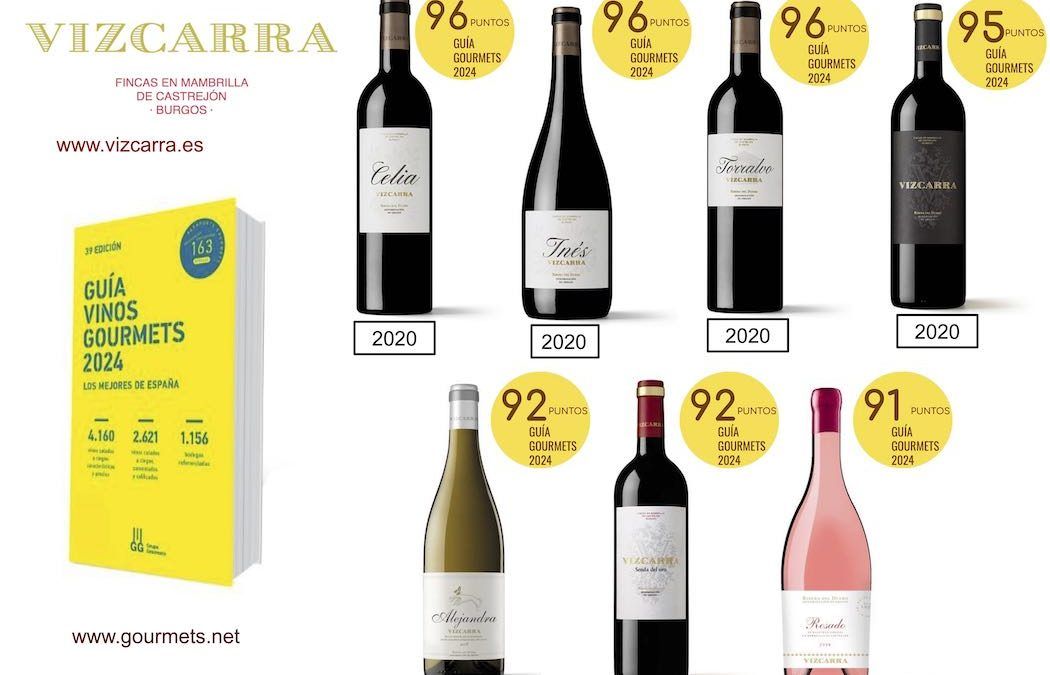 Puntuaciones Guía de Vinos Gourmets 2024