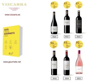 Puntuaciones Vizcarra Guia Vinos Gourmets 2026